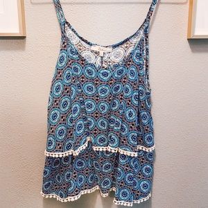 Flowy Floral Tank Top